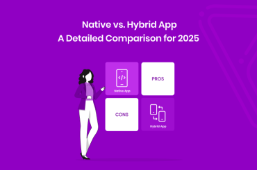 Native vs. Hybrid App: A Detailed Comparison for 2025 - Banner Image